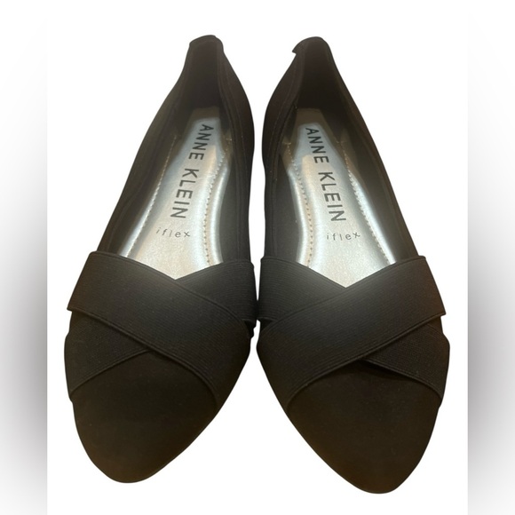 Anne Klein Black Flats for Women - Picture 1 of 7